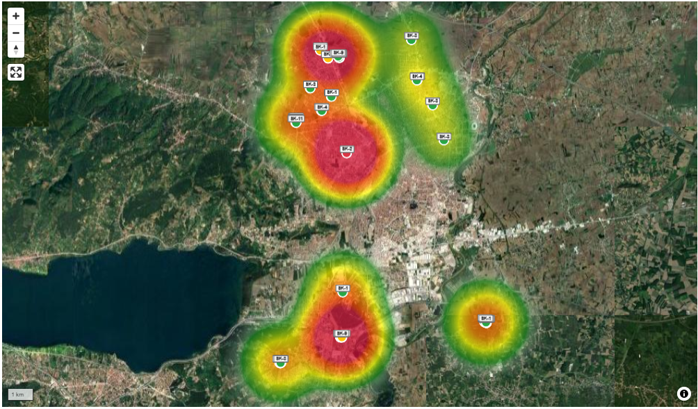 Harita Entegrasyonu - Sıvılaşma Haritası