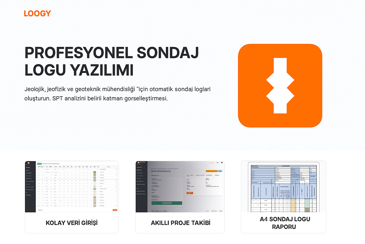 LOOGY Profesyonel Sondaj Logu Yazılımı